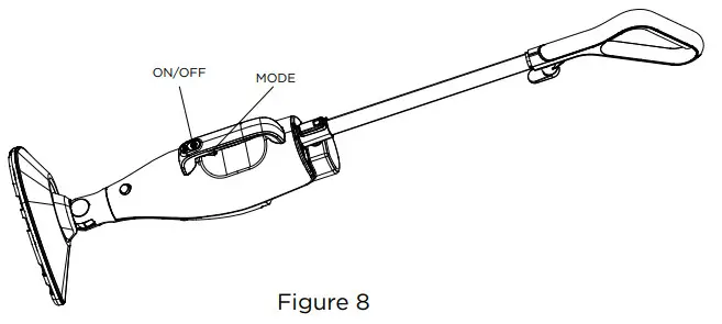 Midea MVC-SC20B Water Tank 130°c Handheld Steam Mop - fig8