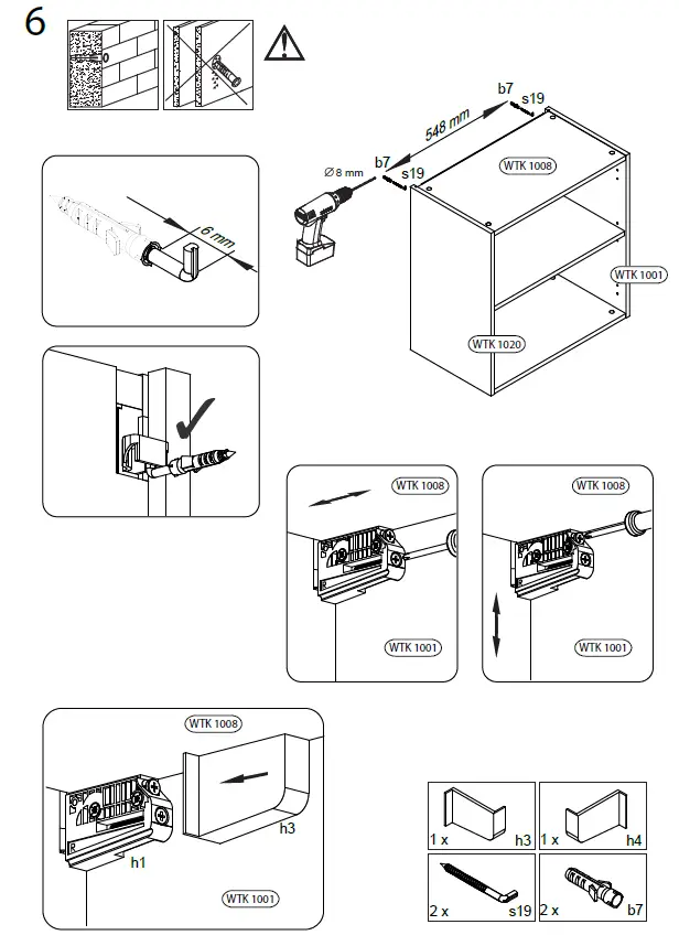 WASHTOWER-WSHS60-61-S-Wall-Cabinet-Instruction-FIG-11