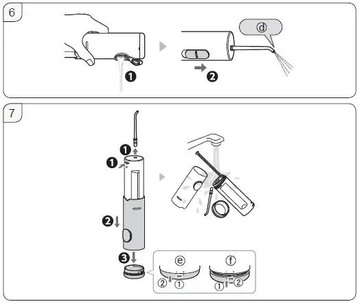 Panasonic EW-DJ11 Portable Oral Irrigator-3
