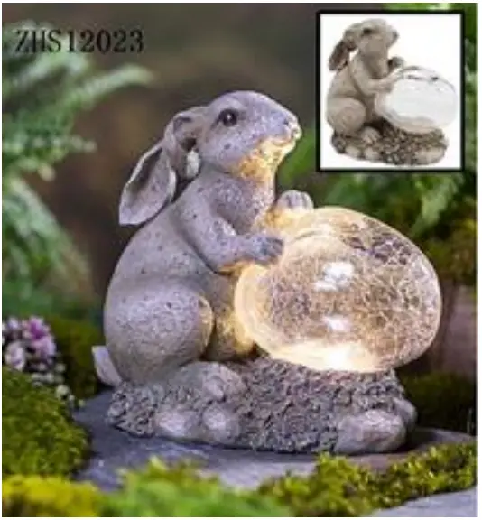 COOPERS OF STORTFORD K203 Hare with Solar Globe - fig 1