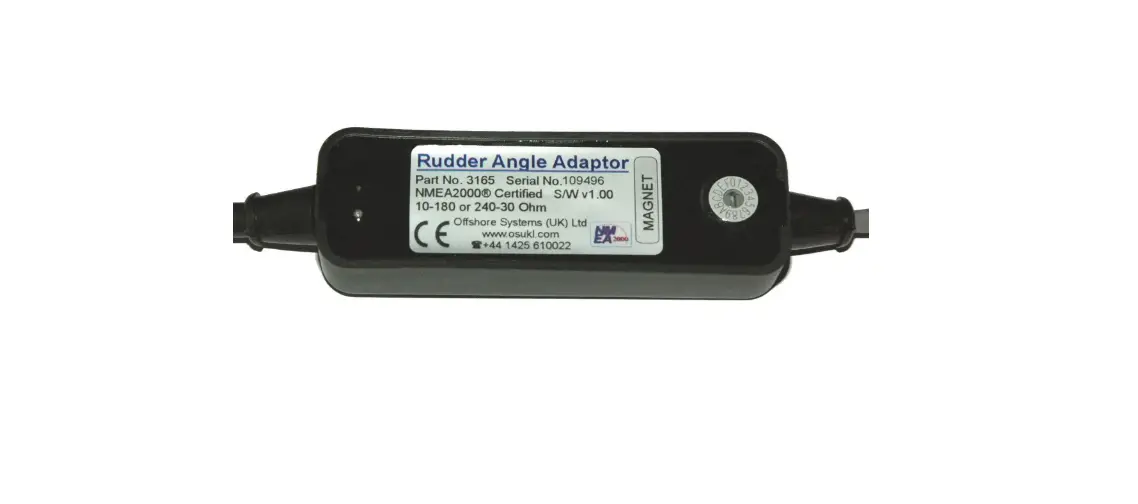 Oceanic Systems Nmea2000 Rudder Angle Adaptor User Manual Oceanic Systems Nmea2000 Rudder Angle Adaptor User Manual