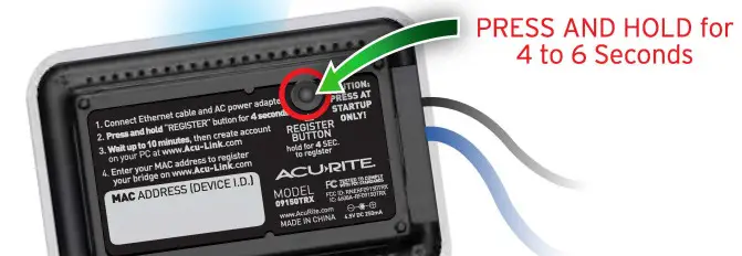 ACURITE 09150-QSG AcuLink Internet Bridge - BOTH bridge