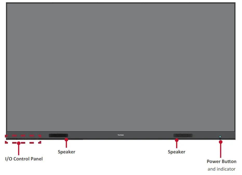 ViewSonic LDM216 251 All in one Direct View LED Display - Front Panel