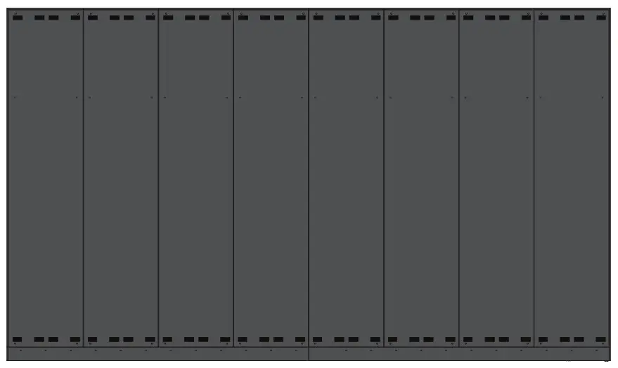 ViewSonic LDM216 251 All in one Direct View LED Display - Rear Panel