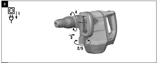 HILTI-TE-500-AVR-SDS-Max-Demolition-Hammer-FIG2