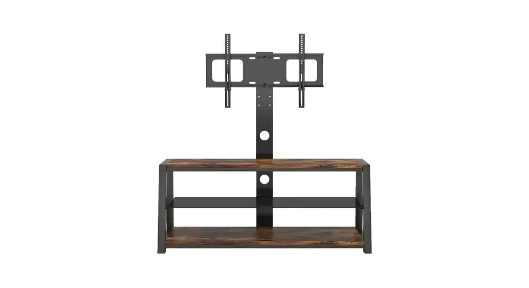 Wateday Mat6700 45.6 Inch Black Swivel Tv Stand Instruction Manual