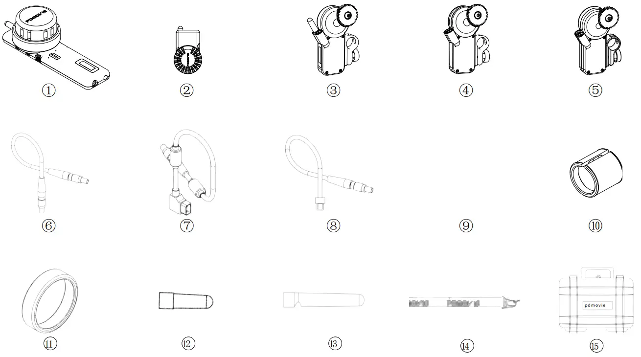 pdmovie PD2-M1 Remote Air 4 - Configuration