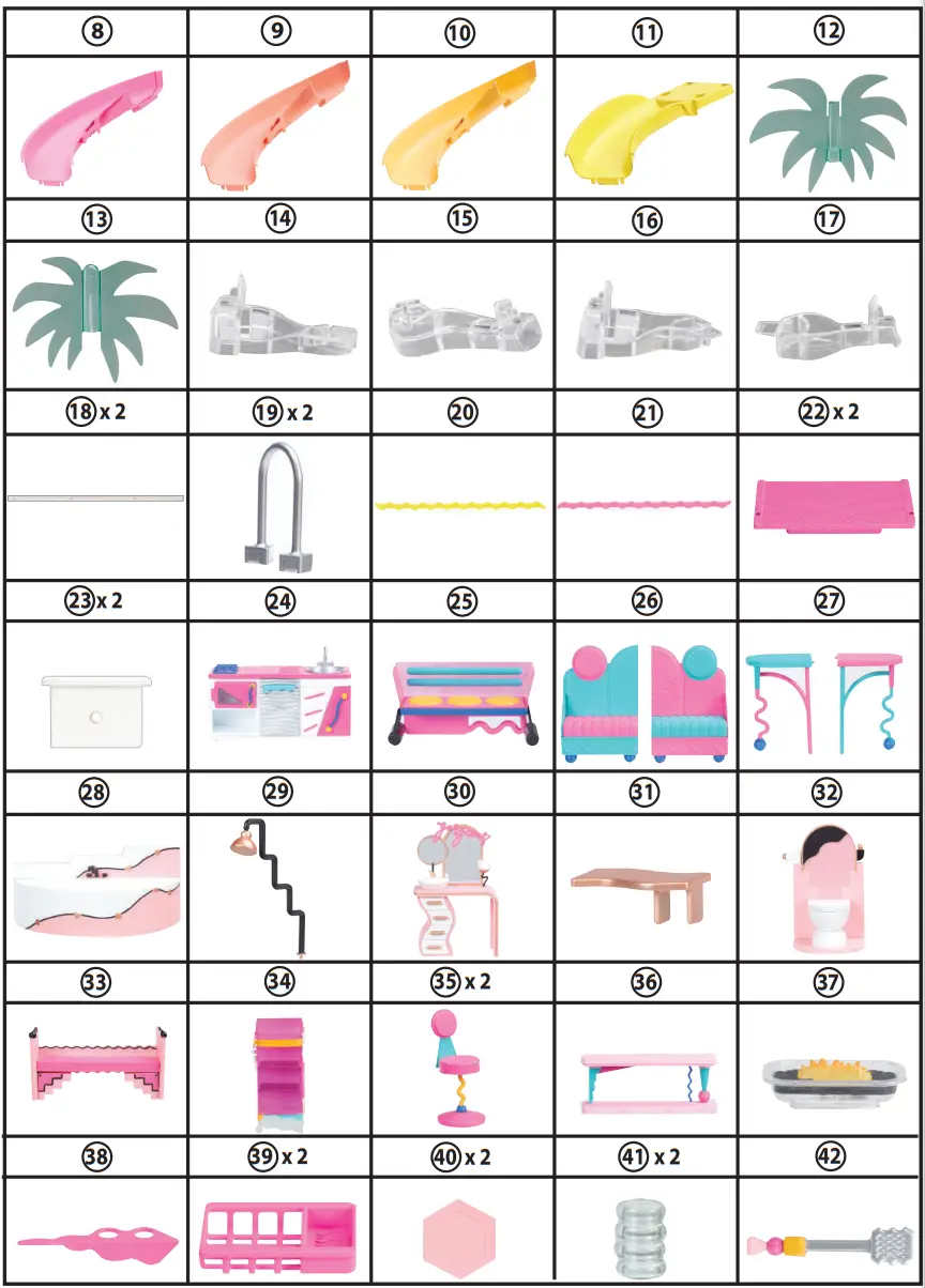 L O L SURPRISE 576747 Wood Doll House - fig 16