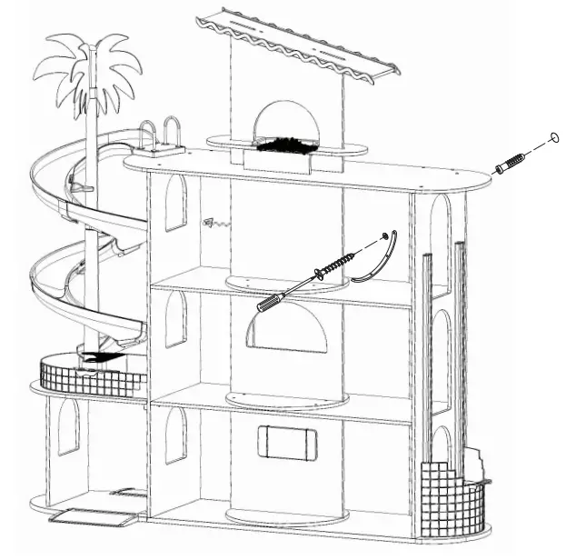 L O L SURPRISE 576747 Wood Doll House - fig 18
