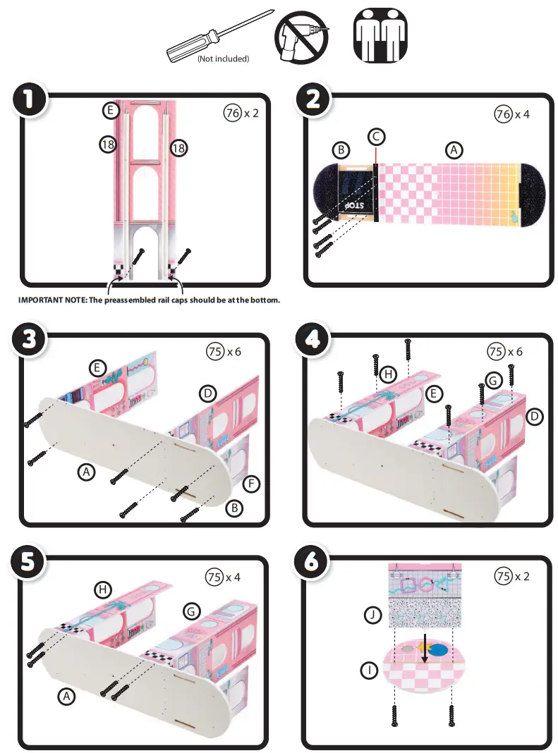 L O L SURPRISE 576747 Wood Doll House - fig 8
