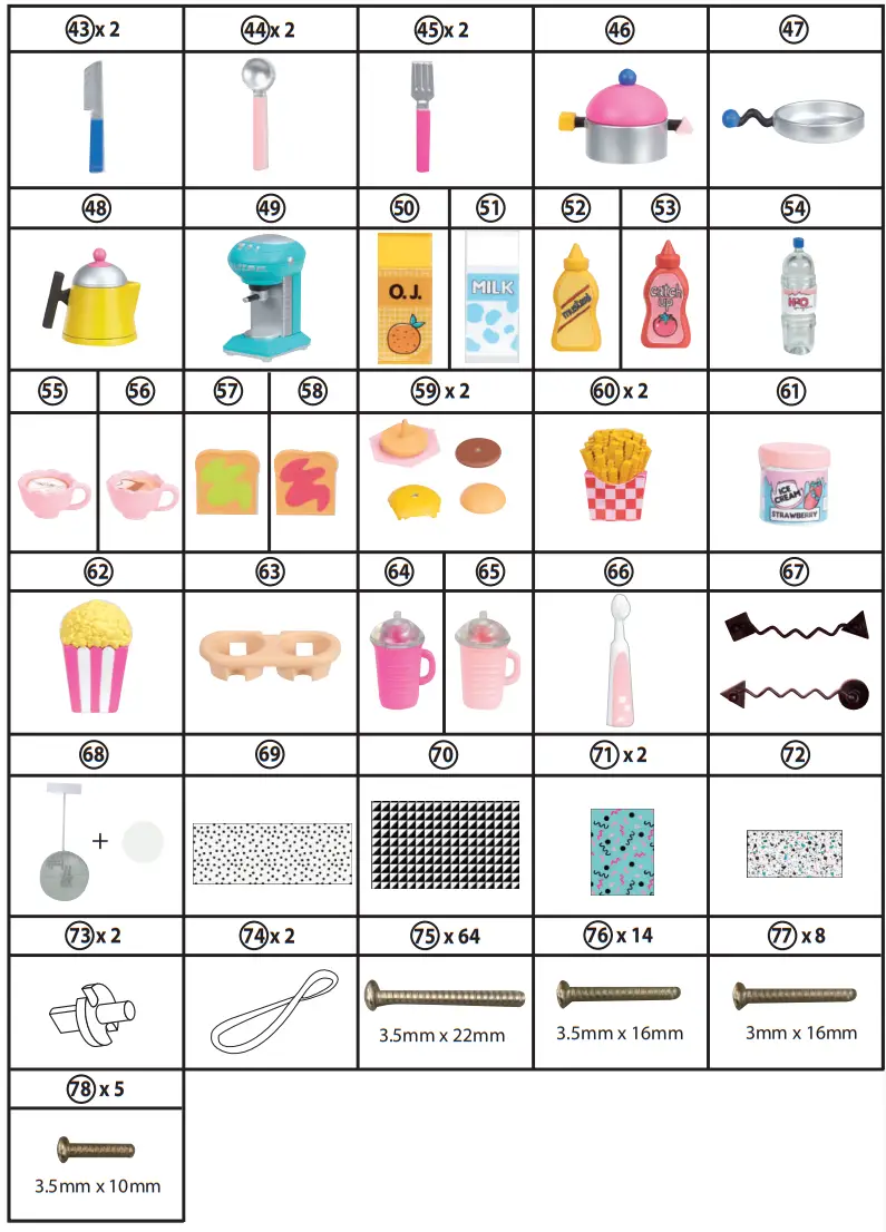 L O L SURPRISE 576747 Wood Doll House - fig 9