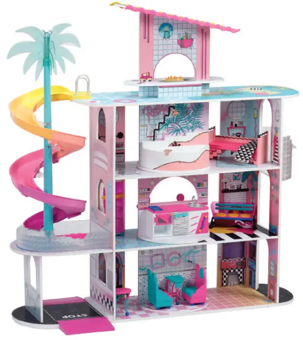 L O L SURPRISE 576747 Wood Doll House