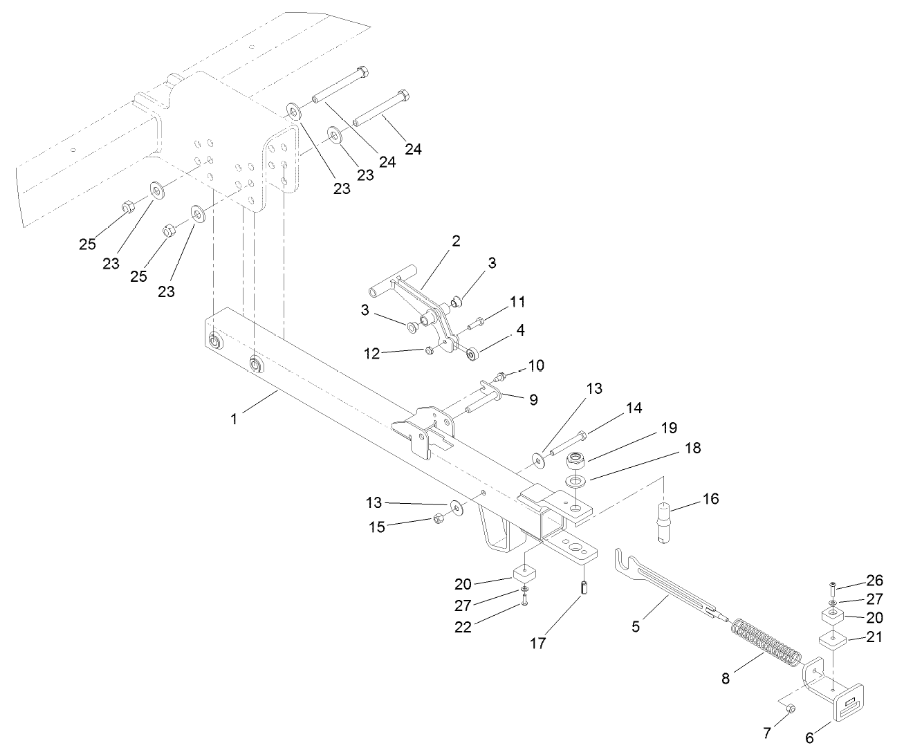 TORO 04239 Trans Pro 200 Tow-Behind Trailer - 2
