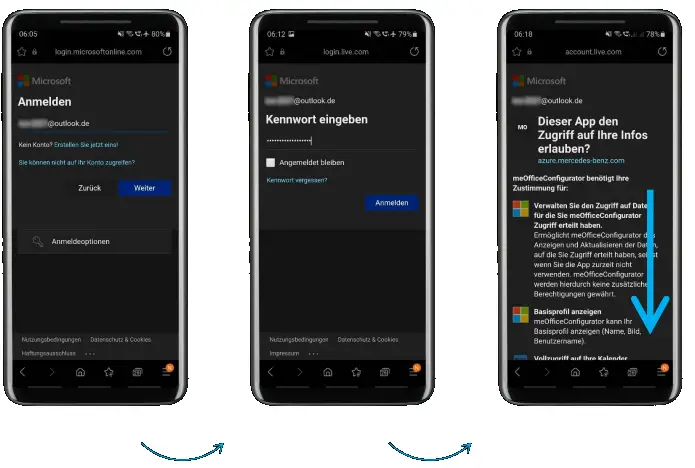 Set up In-Car Office