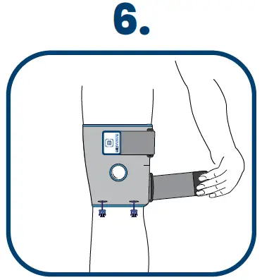 BioWave-Knee-BioWrap-Blue-Compression-Electrode-Garment-11