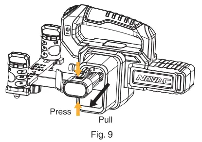 NAVAC NTB7L BreakFree Power Tube Bender Kit - Charging