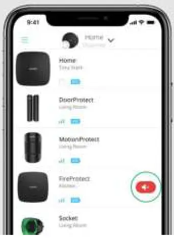 AJAX AJ FIREPLUS Z FireProtect Plus, black - fig 2