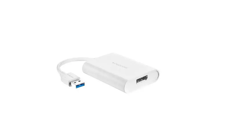 Insignia Ns-pca3d Usb 3.0 To Displayport Adapter User Guide