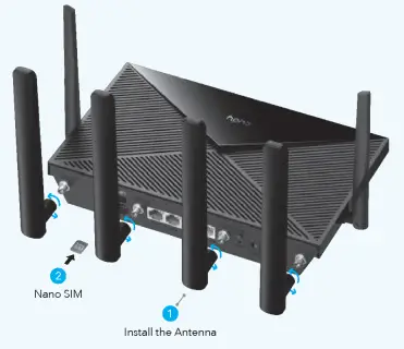 cudy LT18-P5 18 WiFi 6 Router - 1