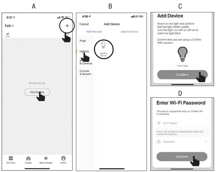 FEIT Electric PR38RGBWCA Smart Wifi Bulb - fig 2