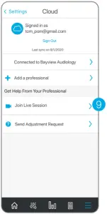 Starkey Hearing Care Anywhere Live Sessions Figure 7