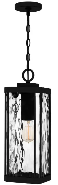 QUOIZEL-BCR1907MBK-Balchier-1-Light-7-Inch-Matte-Black-Outdoor-Hanging-Lantern-PRO