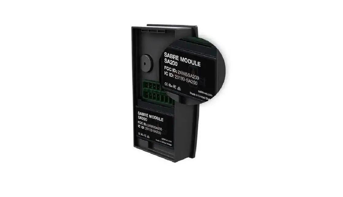 Safetrust Sa510 Sabre Iot Sensor User Guide