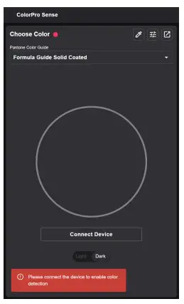 ViewSonic ColorPro Sense Software (1)