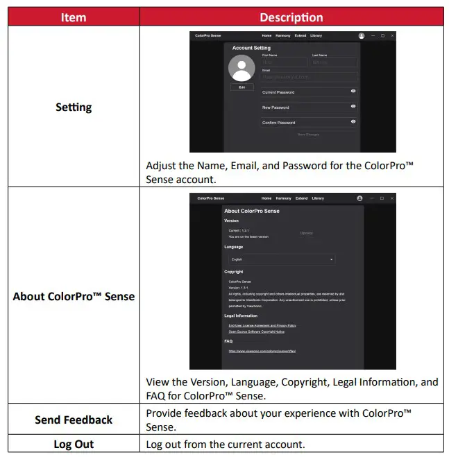 ViewSonic ColorPro Sense Software (26)