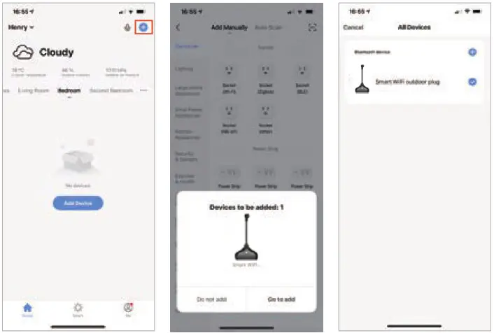 Yangguang Electronics SH 18PR04 Smart WiFi Outdoor Plug - Setting up the smart WIFI outdoor plug 4