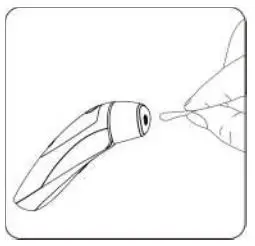 CLEVER CHOICE Infrared Thermometer - Cleaning