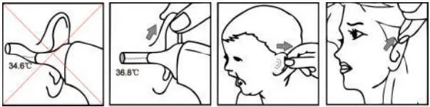 CLEVER CHOICE Infrared Thermometer - Note