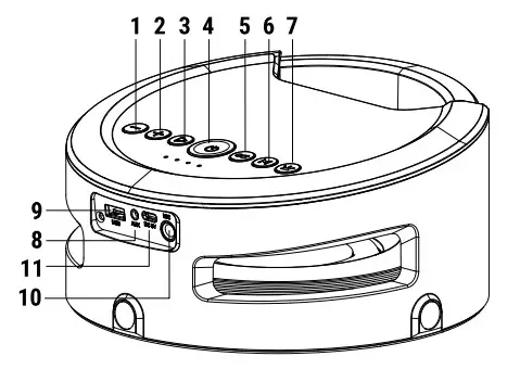 LEDWOOD XTREME 360 - APPEARANCE AND KEY