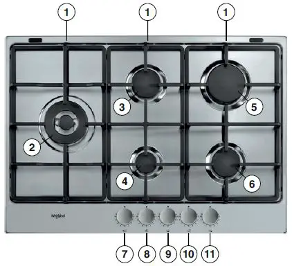 Whirlpool-TGML-761-IX-Gas-Hob-fig- (5)
