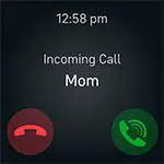 FIG 33 Answer or reject phone calls