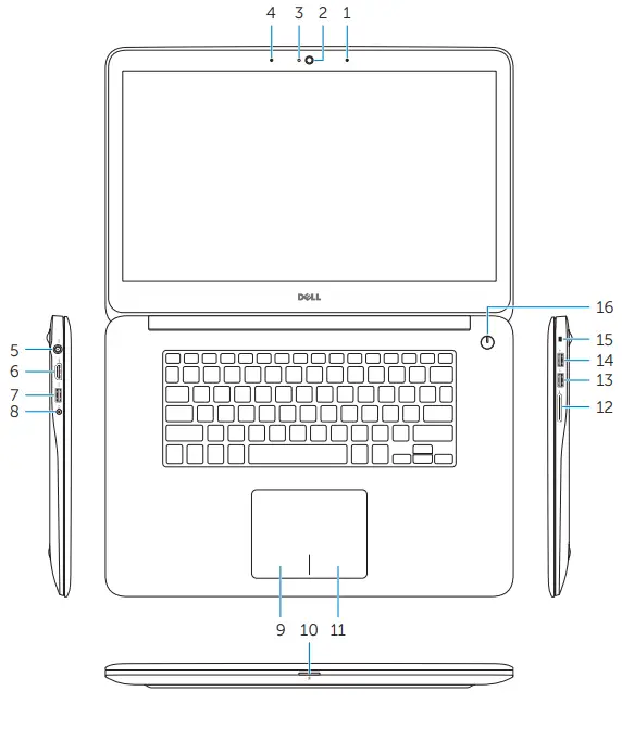 DELL I7577-7722BLK Inspiron-Features