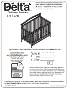 Assembly Instruction Booklet
