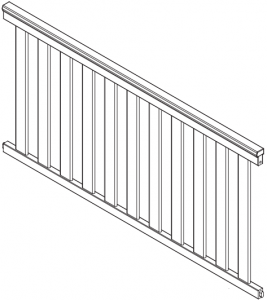 C. Front Rail x 1 Part # 24367