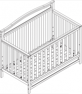 Delta Children 4 in 1 Crib