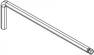 M4 Allen Wrench Supplied