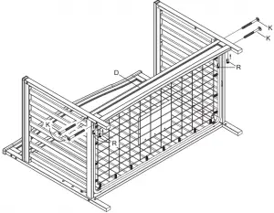 Use the Flat Head Screwdriver to hold the Barrel Nut in the proper alignment