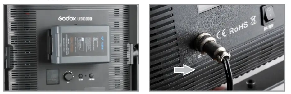 Godox LED1000 LED Video Light-Managemen