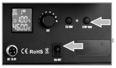 Godox LED1000 LED Video Light-Operation