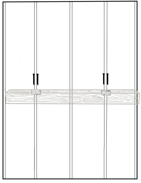 touchstone 90011 Encase Fireplace - Mounting0