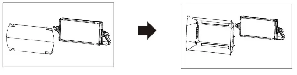 ELATION TVL SOFTLIGHT DW-DOOR