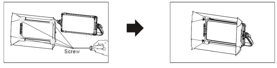 ELATION TVL SOFTLIGHT DW-fixture