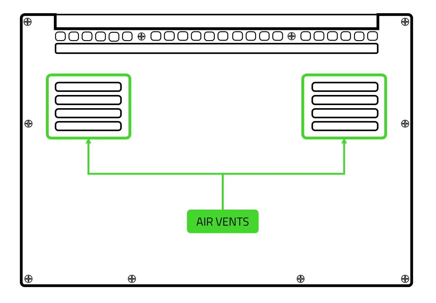 air vents clean and clear