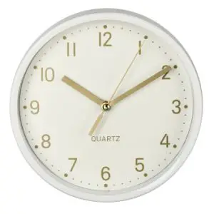 hama 00186302 Table clock Golden