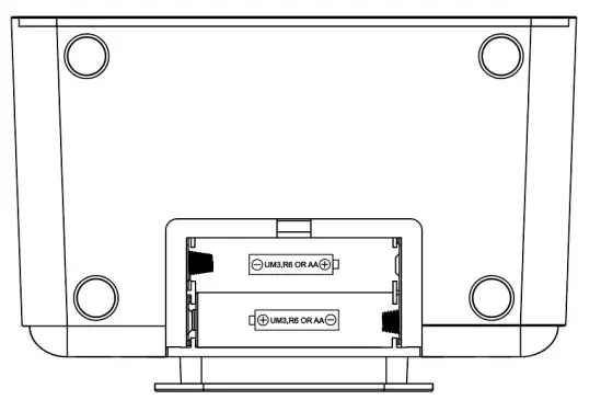 BLAUPUNKT BAC28WC FM Alarm Clock Radio with Wireless Charging-OPERATION
