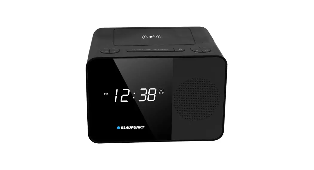 Blaupunkt Bac28wc Fm Alarm Clock Radio With Wireless Charging Instruction Manual